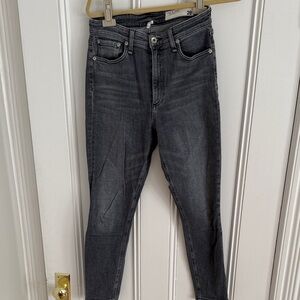 rag & bone Dark Gray Skinny Jeans